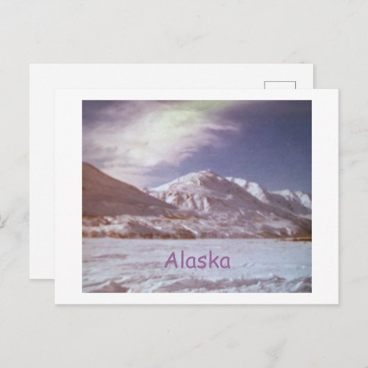 Alaska Briefkaart (Voorkant / Achterkant)