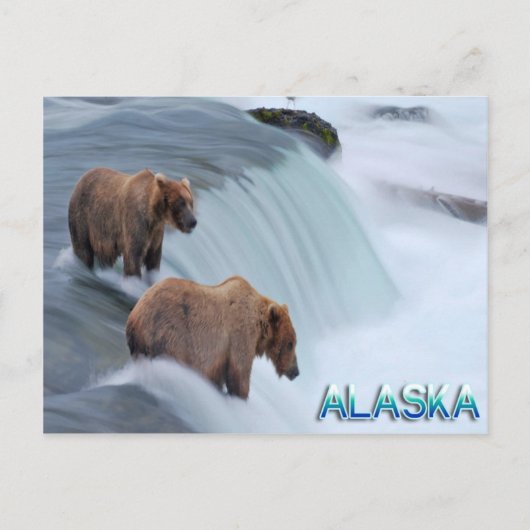 Alaska Briefkaart (Voorkant)