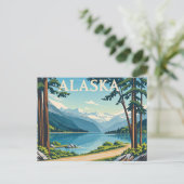 alaska briefkaart (Staand voorkant)