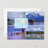 Alaska Briefkaart (Voorkant / Achterkant)