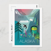 Alaska Briefkaart (Voorkant / Achterkant)