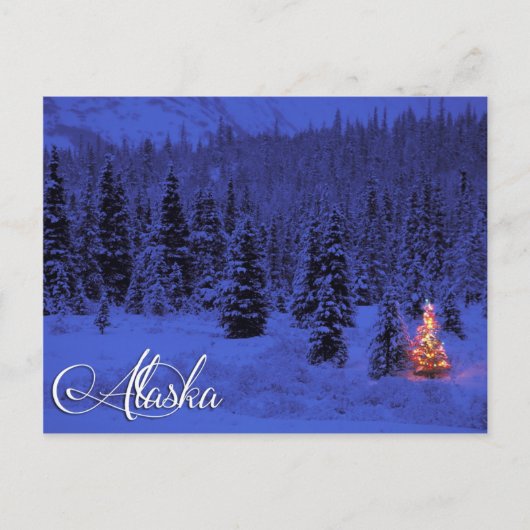Alaska Briefkaart (Voorkant)