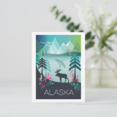 Alaska Briefkaart (Staand voorkant)
