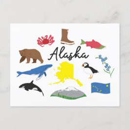 Alaska Briefkaart
