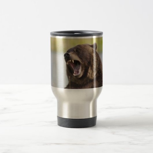 Alaska Brown Beer Travel Mug Reisbeker (Center)