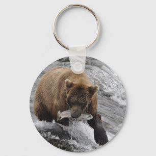 ALASKA BRUINE BEER SLEUTELHANGER