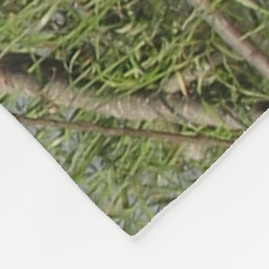 Alaska Bull Moose Antler Rack Outdoorscene Foto Fleece Deken (Hoek)