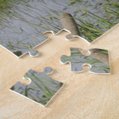 Alaska Bull Moose met Rack Antlers Schilderachtig Legpuzzel (Zijkant)