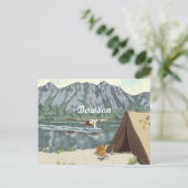 Alaska Bush-vliegtuig en vishengeluk Briefkaart (Staand voorkant)
