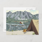 Alaska Bush-vliegtuig en vishengeluk Briefkaart (Voorkant / Achterkant)