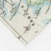 Alaska, Canada, Groenland Fleece Deken (Hoek)