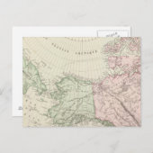 Alaska, Canada, Rusland Briefkaart (Voorkant / Achterkant)