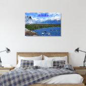 Alaska Canvas Afdruk (Insitu (Slaapkamer))