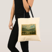 Alaska Canvas tas Vintage Travel (Voorkant (product))