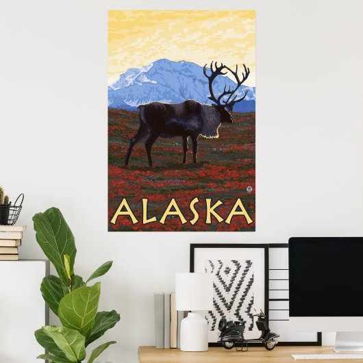 Alaska - Cariou Poster (Thuiskantoor)