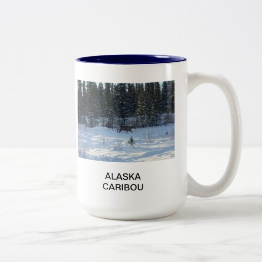 Alaska Cariou Tweekleurige Koffiemok (Rechts)