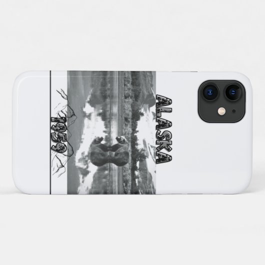 Alaska Case-Mate iPhone Case (Achterkant (horizontaal))