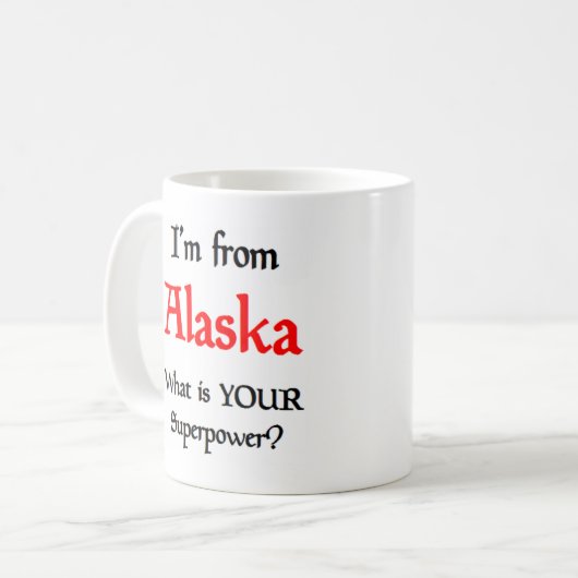 alaska coffee mug koffiemok (Voorkant links)