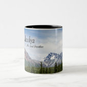 Alaska Coffee Mugs - De laatste grens Tweekleurige Koffiemok (Center)