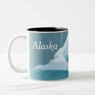Alaska Coffee Mugs - Iceberg Tweekleurige Koffiemok
