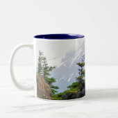 Alaska Coffee Mugs - Mountain Bluff Tweekleurige Koffiemok (Links)