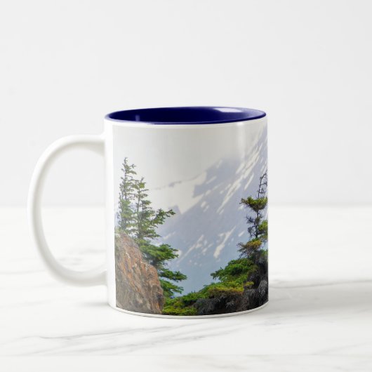 Alaska Coffee Mugs - Mountain Bluff Tweekleurige Koffiemok (Links)