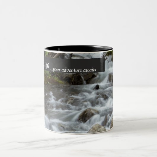 Alaska Coffee Mugs - Waterfall Adventure Tweekleurige Koffiemok (Center)