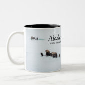Alaska Coffee Mugs - Zee Otters Tweekleurige Koffiemok (Links)