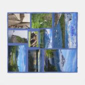Alaska Collage Fleece Deken (Voorkant (Horizontaal))