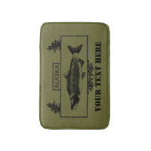 Alaska Combat Fisherman Badge Badmat (Voorkant Verticaal)
