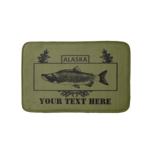 Alaska Combat Fisherman Badge Badmat