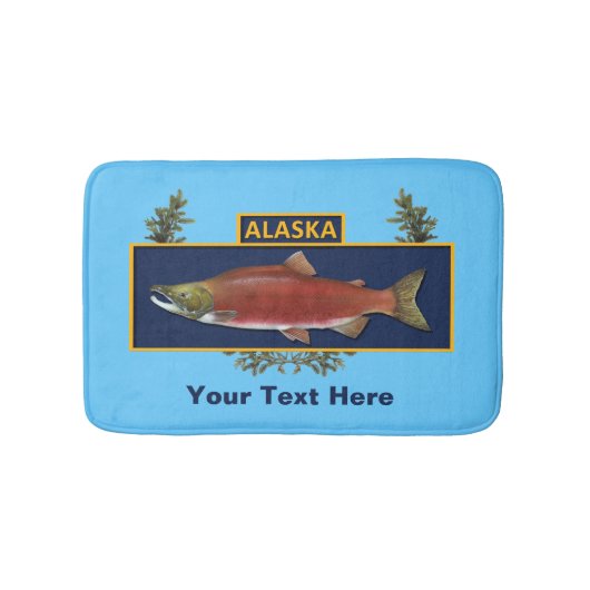 Alaska Combat Fisherman Badge Badmat (Voorkant)