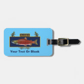 Alaska Combat Fisherman Badge Bagagelabel (Voorkant horizontaal)