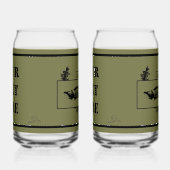 Alaska Combat Fisherman Badge Blikvorm Glas (Rechts)