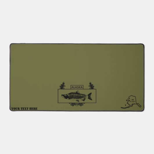 Alaska Combat Fisherman Badge Bureaumat (Voorkant)