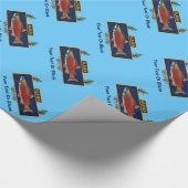 Alaska Combat Fisherman Badge Cadeaupapier (Hoek)