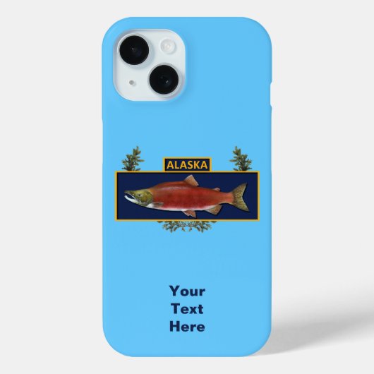 Alaska Combat Fisherman Badge Case-Mate iPhone Case (Achterkant)
