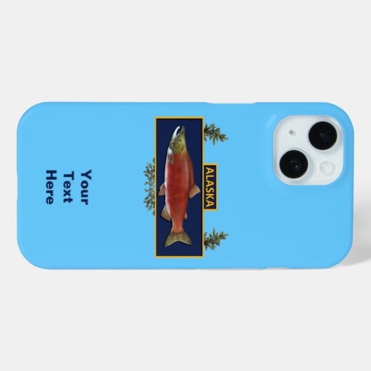 Alaska Combat Fisherman Badge Case-Mate iPhone Case (Achterkant (horizontaal))