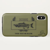 Alaska Combat Fisherman Badge Case-Mate iPhone Case (Achterkant (horizontaal))