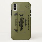 Alaska Combat Fisherman Badge Case-Mate iPhone Case (Achterkant)