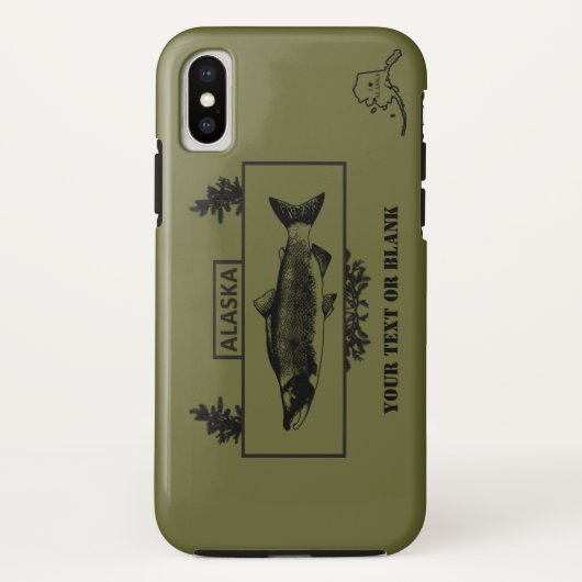 Alaska Combat Fisherman Badge Case-Mate iPhone Case (Achterkant)