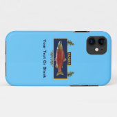 Alaska Combat Fisherman Badge Case-Mate iPhone Case (Achterkant (horizontaal))