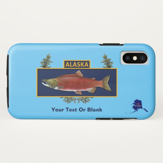 Alaska Combat Fisherman Badge Case-Mate iPhone Case (Achterkant (horizontaal))