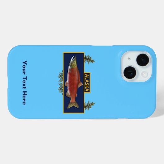 Alaska Combat Fisherman Badge Case-Mate iPhone Case (Achterkant (horizontaal))