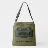 Alaska Combat Fisherman Badge Crossbody Tas (Achterkant)