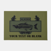 Alaska Combat Fisherman Badge Deurmat (Voorkant)