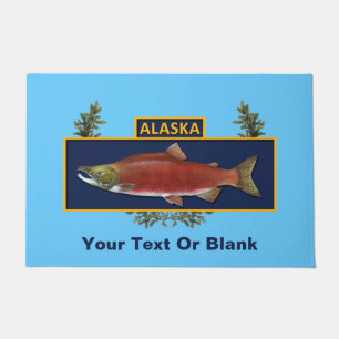 Alaska Combat Fisherman Badge Deurmat