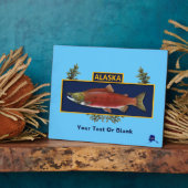 Alaska Combat Fisherman Badge Fotoplaat (Zijkant)