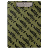 Alaska Combat Fisherman Badge Klembord (Voorkant)