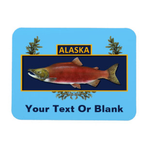 Alaska Combat Fisherman Badge Magneet